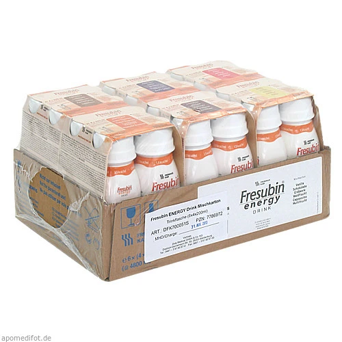 FRESUBIN ENERGY DRINK Mischkarton Tinkflasche, 6x4x200 ml, Dolp Medical GmbH & Co. KG