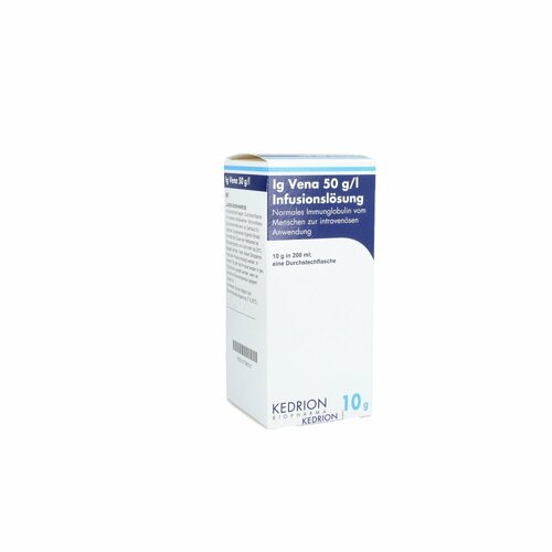 Ig Vena 5% 10g/200ml, 1 Stk., Kedrion Biopharma GmbH Ig Vena 5% 10g/200ml, 1 Stk., Kedrion Biopharma GmbH