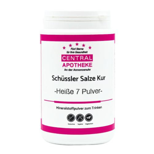 Schüssler Salze Kur Heiße 7 225 g Pulver, 225 g, Central-Apotheke
