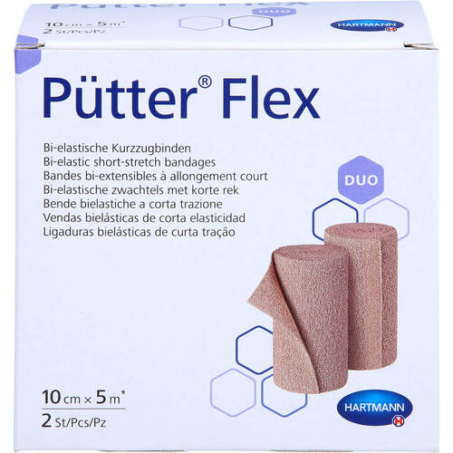 PUETTER Flex Duo Binde 10cmx5m, 2 ST, 1001 Artikel Medical GmbH