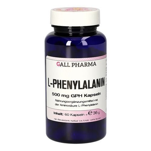 L-Phenylalanin 500 mg GPH Kapseln, 60 Stk., Hecht-Pharma GmbH