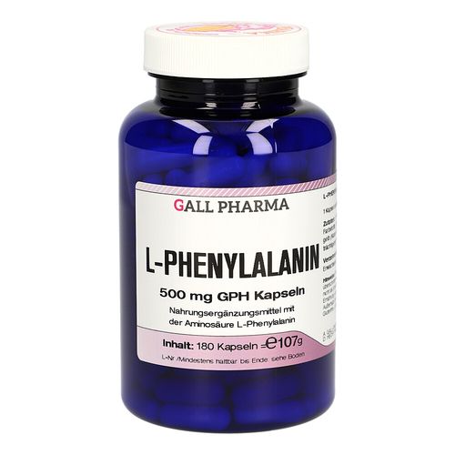 L-Phenylalanin 500 mg GPH Kapseln, 180 Stk., Hecht-Pharma GmbH