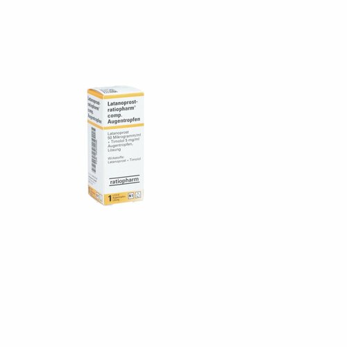 Latanoprost-ratiopharm comp. Augentropfen, 1x2,5 ml, ratiopharm GmbH