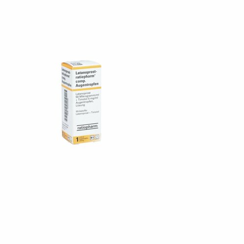 Latanoprost-ratiopharm comp. Augentropfen, 1X2.5 ML, ratiopharm GmbH