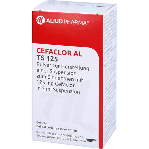 Cefaclor AL TS 125, 100 ml, Aliud Pharma GmbH