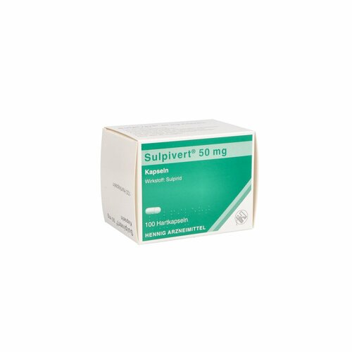SULPIVERT 50 mg Hartkapseln, 100 Stk., Hennig Arzneimittel GmbH & Co. KG