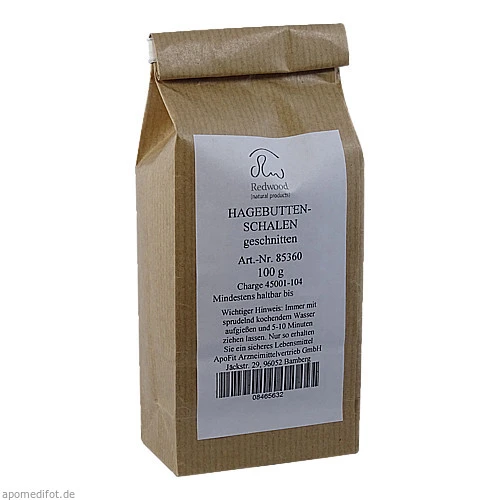 Hagebuttenschalen, 100 g, Apofit Arzneimittelvertrieb GmbH