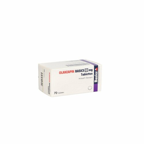 OLANZAPIN BASICS 10mg Tabletten, 70 ST, Basics GmbH