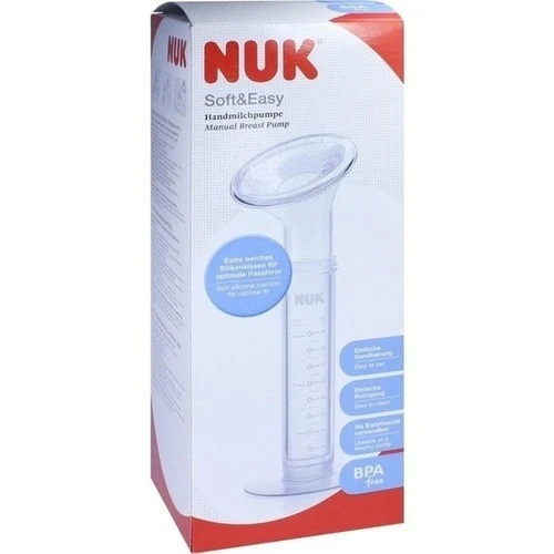 NUK SOFT & EASY Handmilchpumpe, 1 Stk., Mapa GmbH