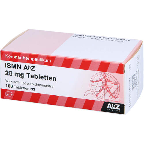 ISMN AbZ 20mg Tabletten, 100 Stk., Abz Pharma GmbH