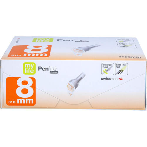 myLife Penfine Classic 8mm Kanülen, 100 Stk., Medical Technologie and Devices Germany GmbH