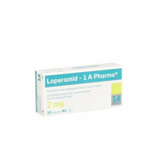Loperamid 1A Pharma, 10 Stk., 1 A Pharma GmbH