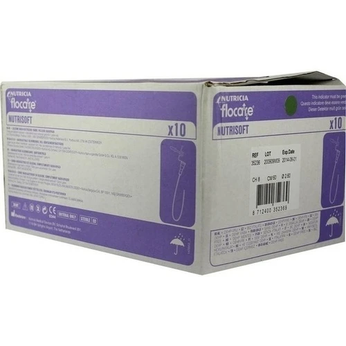 FLOCARE NUTRI SOFT CH 8 60CM, 10 Stk., Danone Deutschland GmbH