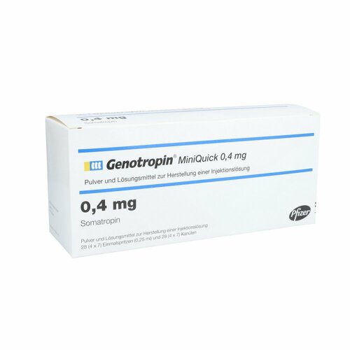 GENOTROPIN MiniQuick 0.4mg, 4x7 Stk., Pfizer Pharma GmbH