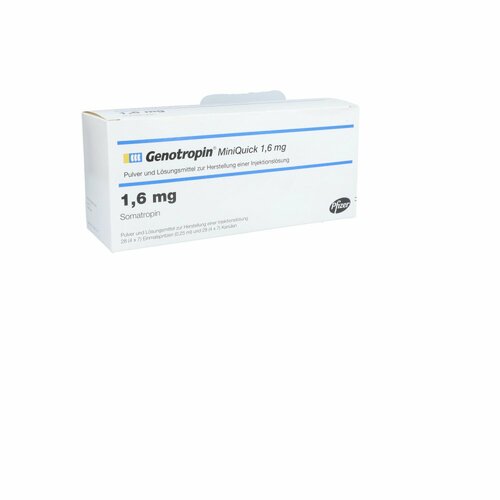 GENOTROPIN MiniQuick 1.6mg, 4X7 ST, Pfizer Pharma GmbH