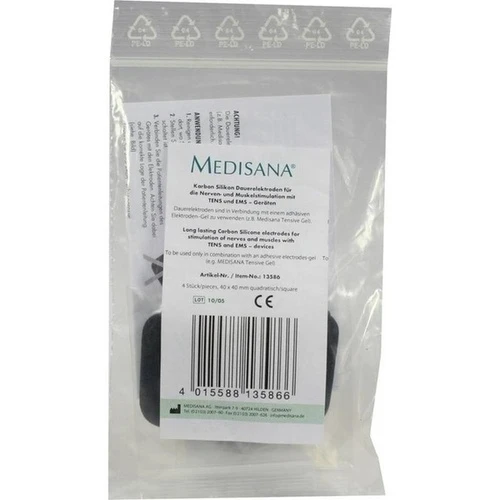 MEDISANA TED/TDD Dauerelektroden, 4 Stk., Promed GmbH