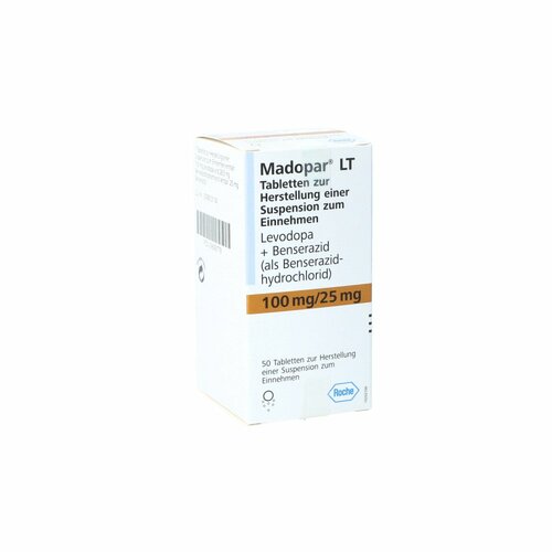 MADOPAR LT Tabl.z.Herst.e.Susp.z.Einnehmen, 50 Stk., Roche Pharma AG
