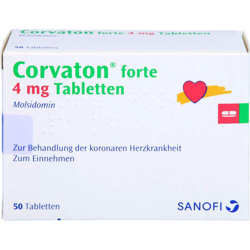 Corvaton forte 4mg, 50 Stk., Cheplapharm Arzneimittel GmbH