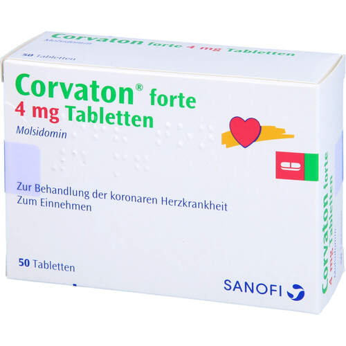 Corvaton forte 4mg, 50 Stk., Cheplapharm Arzneimittel GmbH
