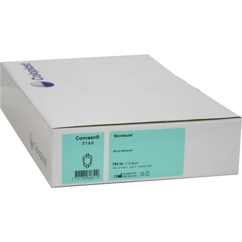 CONVEEN BEINBTL 750ML 5166 25cm Schlauch, 10 Stk., Coloplast GmbH