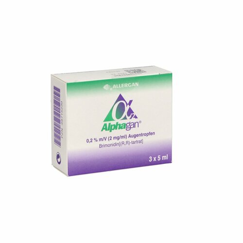 ALPHAGAN, 3X5 ML, Abbvie Deutschland GmbH & Co. KG