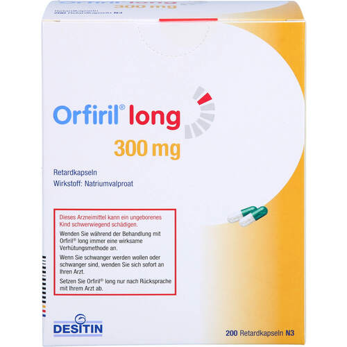 Orfiril long 300mg, 200 ST, Desitin Arzneimittel GmbH