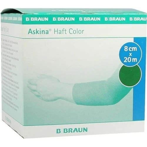 Askina Haft Color grün 8cmx20m, 1 Stk., B. Braun Melsungen AG