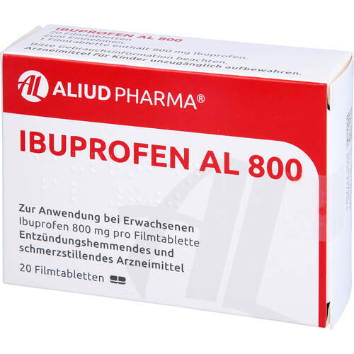 Ibuprofen AL 800, 20 ST, Aliud Pharma GmbH