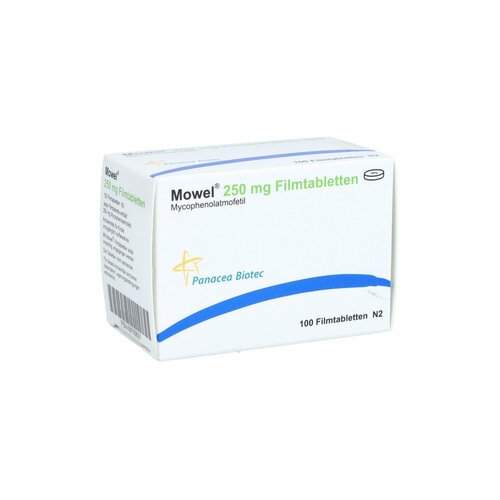 Mowel 250mg Filmtabletten, 100 ST, Panacea Biotec Germany GmbH