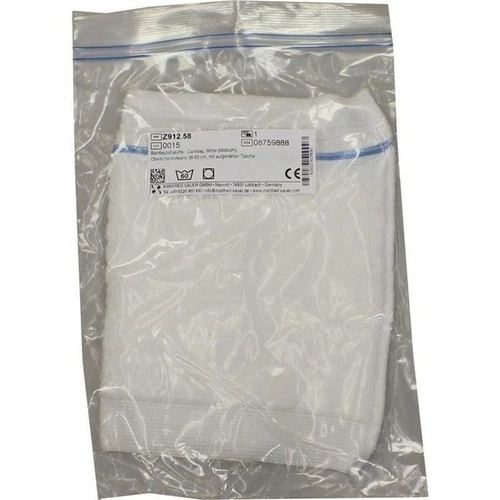 Beinbeuteltasche Carebag M mit aufgen&auml;hter Tasche, 1 Stk., Manfred Sauer GmbH