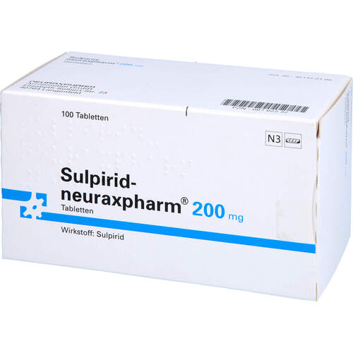 Sulpirid-neuraxpharm 200mg, 100 Stk., neuraxpharm Arzneimittel GmbH