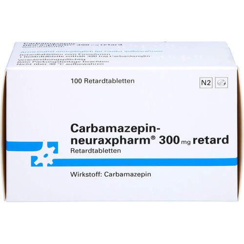 Carbamazepin-neuraxpharm 300mg retard, 100 Stk., neuraxpharm Arzneimittel GmbH