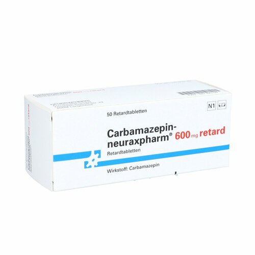 Carbamazepin-neuraxpharm 600mg retard, 50 Stk., neuraxpharm Arzneimittel GmbH