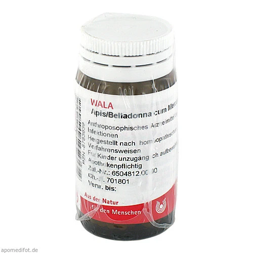 APIS/BELLADONNA C MERCURIO, 20 G, Wala Heilmittel GmbH