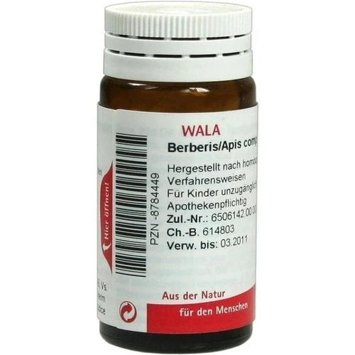 BERBERIS/APIS COMP, 20 g, Wala Heilmittel GmbH