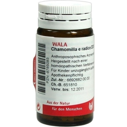 CHAMOMILLA E RADICE D20, 20 G, Wala Heilmittel GmbH CHAMOMILLA E RADICE D20, 20 G, Wala Heilmittel GmbH