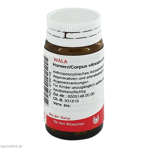 HORNERZ/CORPUS VITR CP, 20 g, Wala Heilmittel GmbH