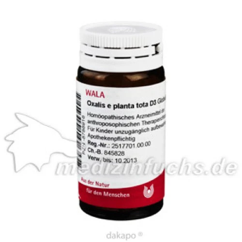 OXALIS E PLANTA TOTA D 3, 20 g, Wala Heilmittel GmbH