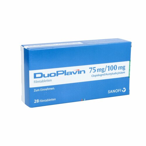 DuoPlavin 75mg/100mg Filmtabletten, 28 Stk., Eurimpharm Arzneimittel GmbH