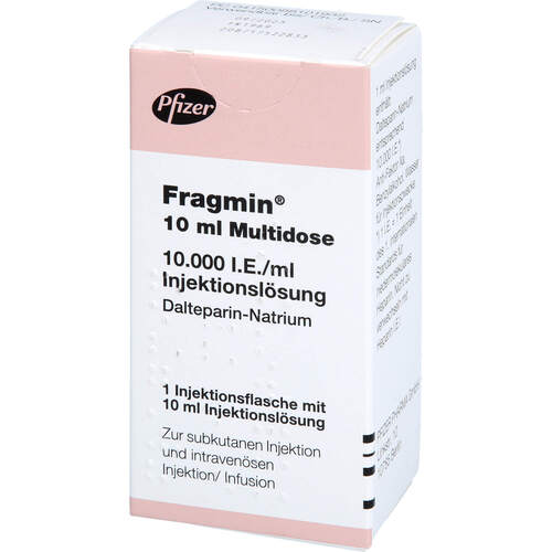 FRAGMIN 10ml Multidose 10000I.E./ml, 1X10 ML, Pfizer Pharma GmbH