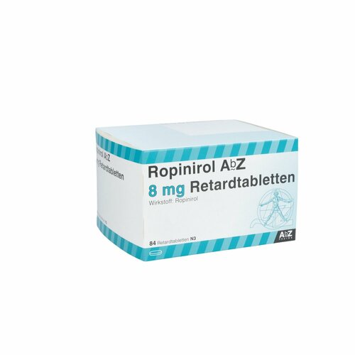 Ropinirol AbZ 8mg Retardtabletten, 84 Stk., Abz Pharma GmbH