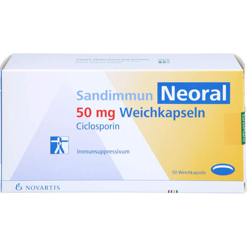 SANDIMMUN NEORAL 50MG, 50 Stk., Eurimpharm Arzneimittel GmbH