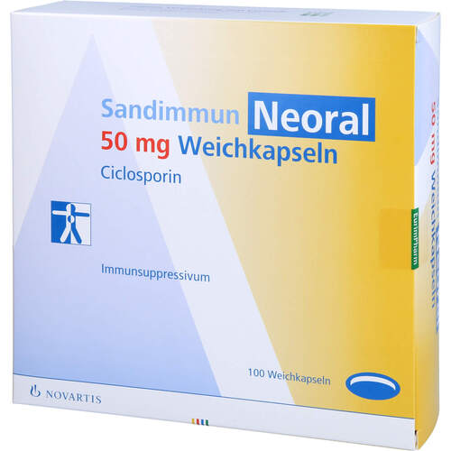 SANDIMMUN NEORAL 50MG, 100 st, Eurimpharm Arzneimittel GmbH