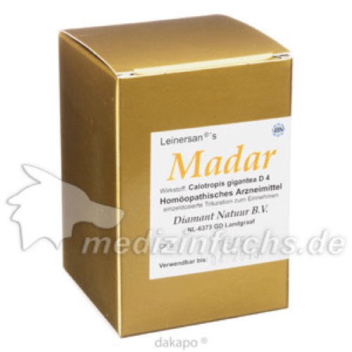 MADAR KAPSELN, 60 Stk., Diamant Natuur GmbH