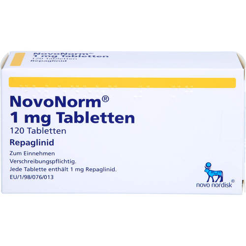 NovoNorm 1.0mg, 120 ST, Novo Nordisk Pharma GmbH