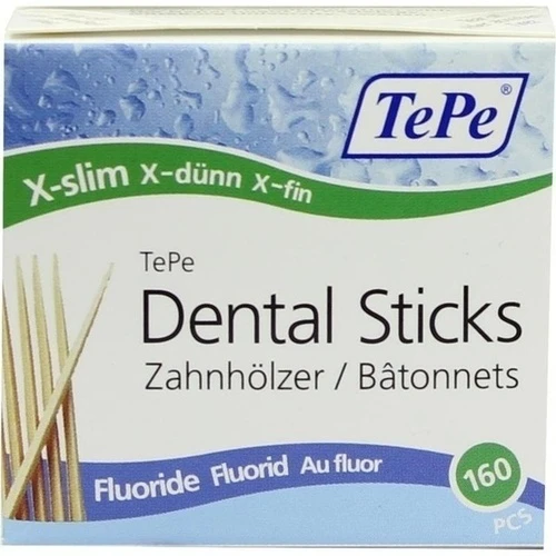 TEPE Zahnhölzer x-dünn m.Fluorid, 160 Stk., TePe D-A-CH GmbH