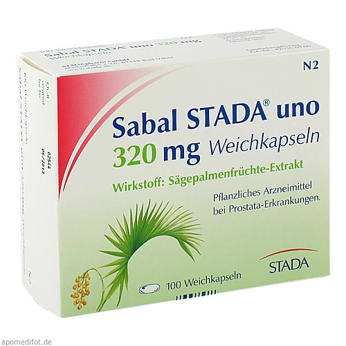 SABAL STADA uno 320 mg Weichkapseln, 100 Stk., STADA GmbH