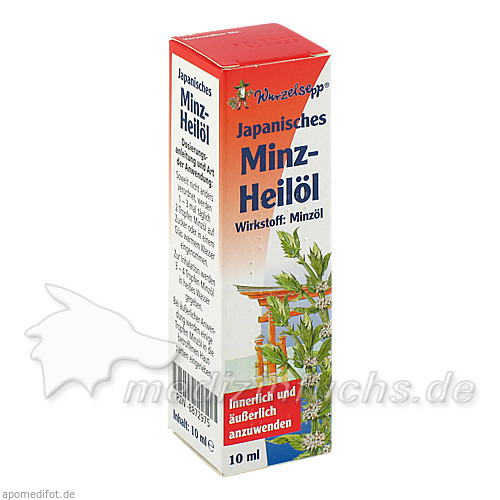 JAPANISCHES Minz Heil&ouml;l, 10 ml, Alpenl&auml;ndisches Kr&auml;uterhaus GmbH & Co. KG