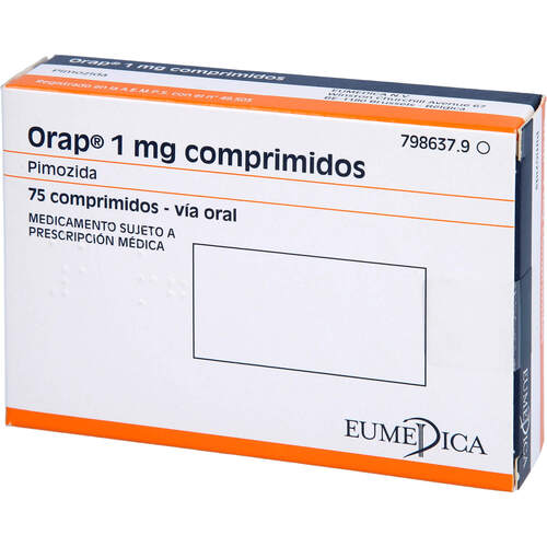 ORAP 1MG, 75 ST, Aca Müller/Adag Pharma AG