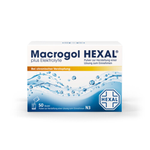 Macrogol Hexal plus Elektrolyte, 50 Stk., HEXAL AG